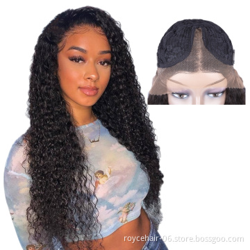 Overnight Delivery T part Human Hair Lace Wigs ,Free T Part Spanish Curl Lace Wig Samples